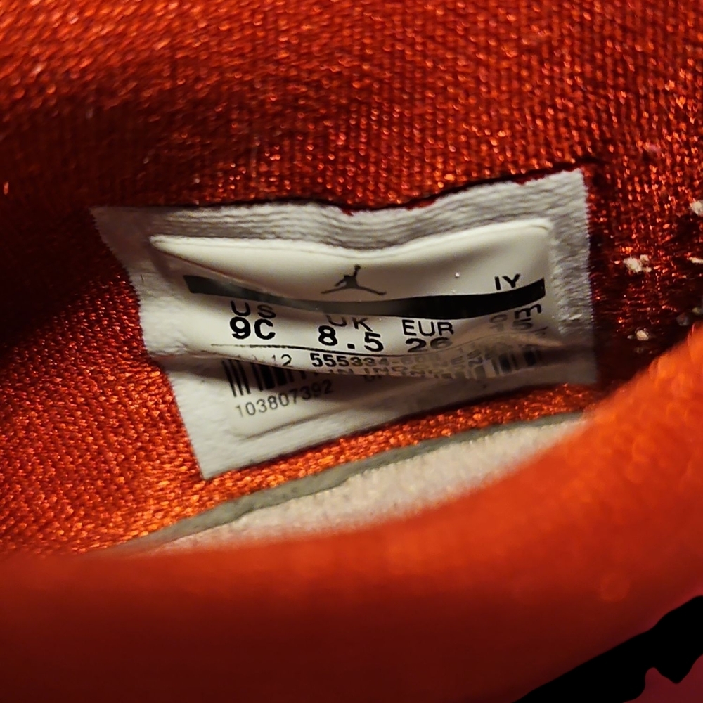 Nike Air Jordan 45 Flight Red/Pink Sneakers - Picture 6 of 6